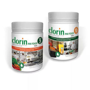 CLOR-IN PM FOODS 10L (50 Pastilhas de 2,5g)